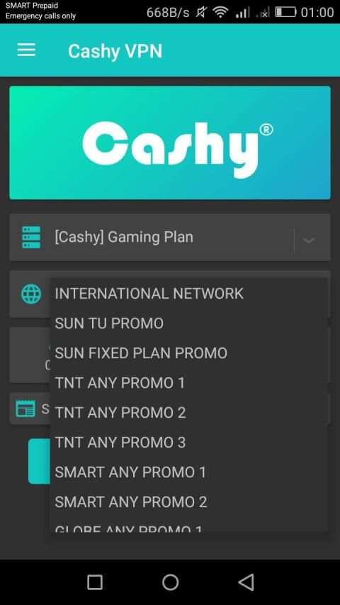 Cashy VPN screenshot 3