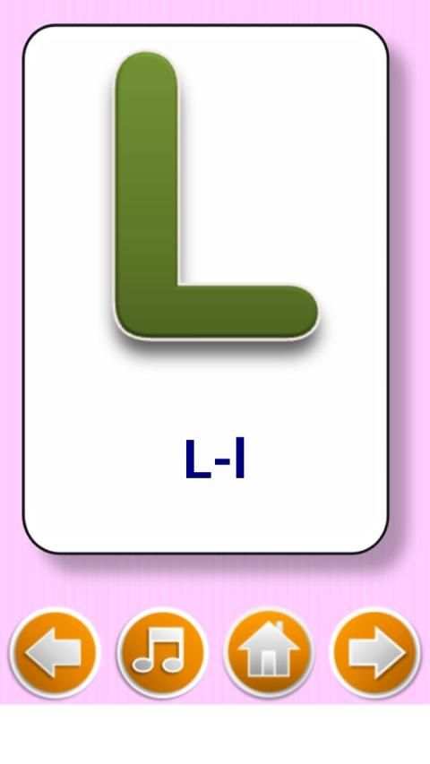 Kids flashcard game screenshot 3