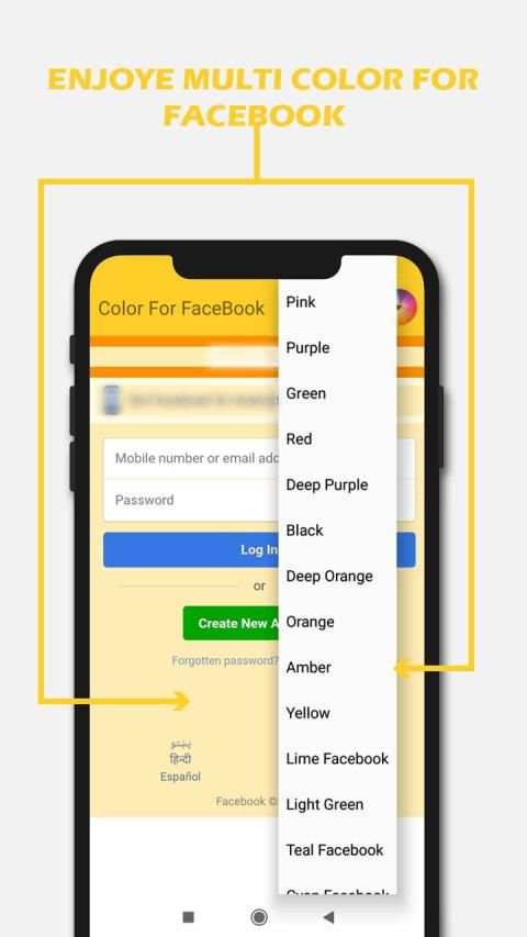 Lite for Facebook | Multi color for FB screenshot 2