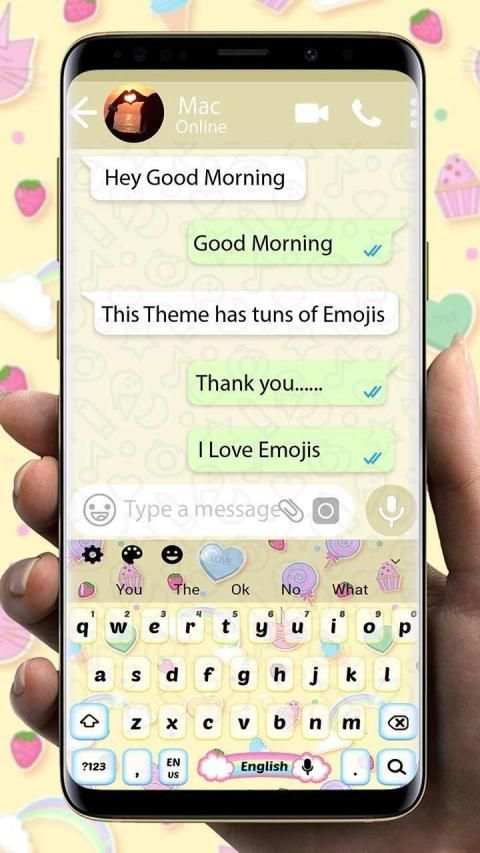 Theme for Whatsapp screenshot 2