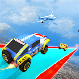 ikon New Impossible Mega Ramp Car Stunts Free 2019