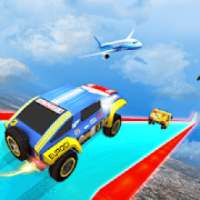 New Impossible Mega Ramp Car Stunts Free 2019