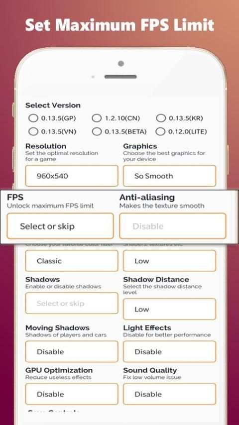 Flashrun - GFX Tool For PUBG screenshot 3