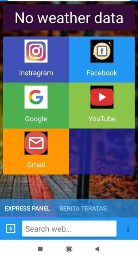 Yes Browser screenshot 2
