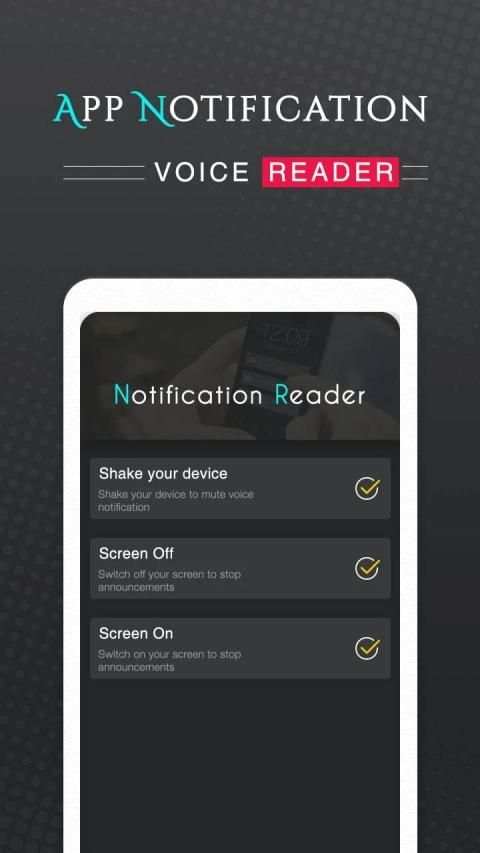 Voice Notification For Incoming Messages screenshot 1
