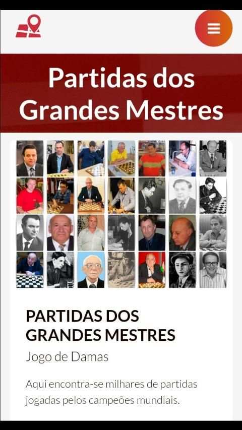 Jogos Selecionados dos Grandes Mestres Em Damas screenshot 3