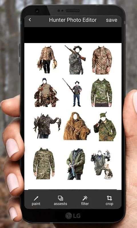 Make Me Real Hunter - Hunting Man Photo Editor स्क्रीनशॉट 1