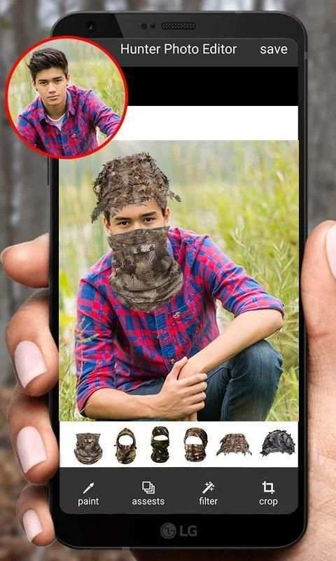 Make Me Real Hunter - Hunting Man Photo Editor स्क्रीनशॉट 6