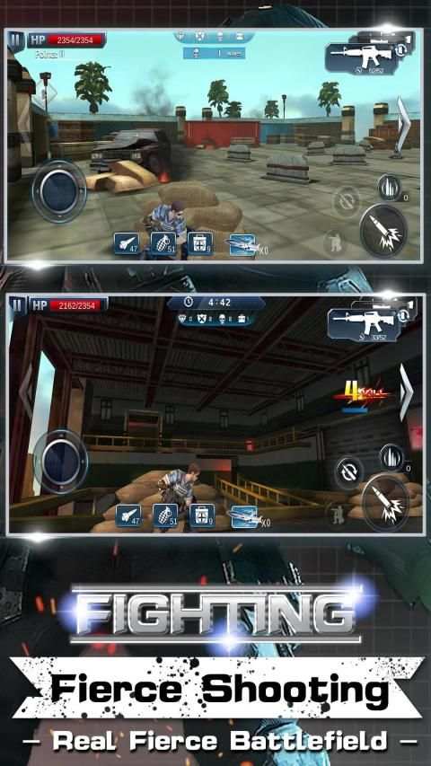 Strike Firing-Battlefield Sniper Gun Shooting Game screenshot 7