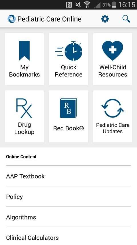 AAP Pediatric Care Online screenshot 5