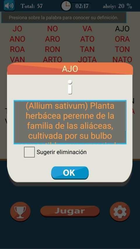 Hacer Palabras скриншот 2