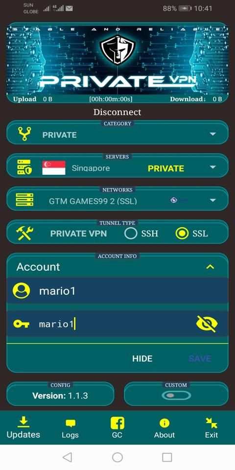 PRIVATE VPN -Fast & Stable Servers स्क्रीनशॉट 5