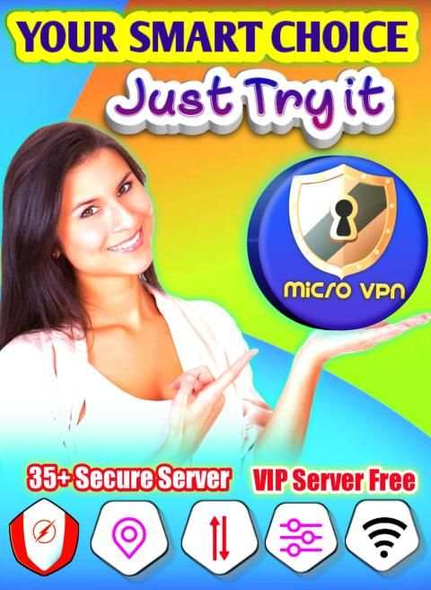Micro VPN- Super Fast Secure Proxy Master VPN 2020 screenshot 8