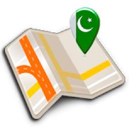 Map of Pakistan offline