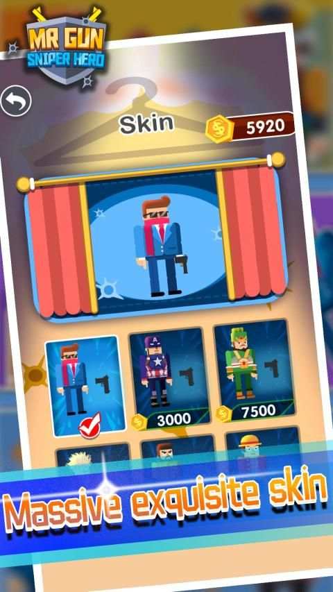 Mr Gun Sniper Hero screenshot 1