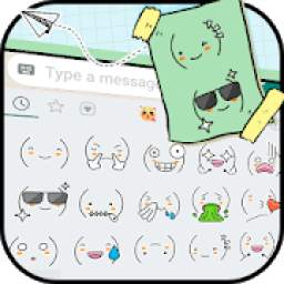 Cute Emoticons Emoji Stickers
