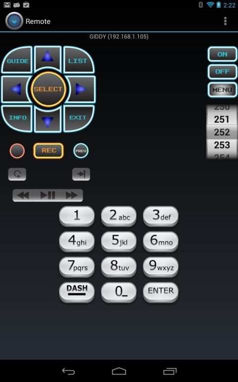 DirectDroid for DIRECTV screenshot 1