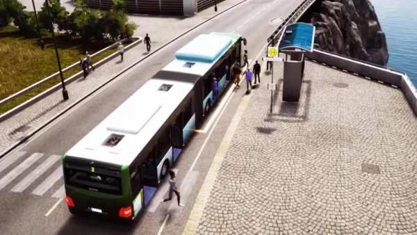 City Bus Simulator Coach Passenger Heavy Tourist screenshot 4