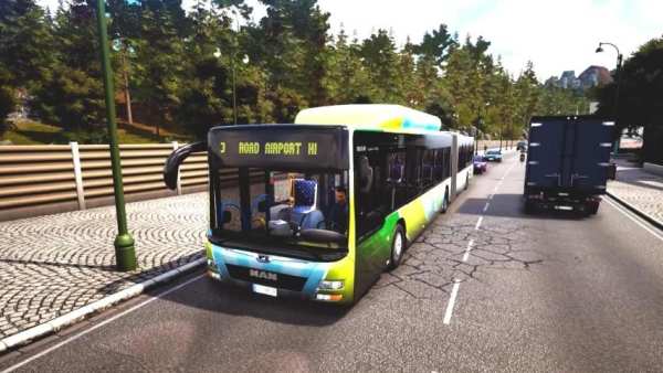 City Bus Simulator Coach Passenger Heavy Tourist screenshot 1