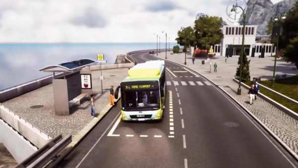 City Bus Simulator Coach Passenger Heavy Tourist screenshot 3
