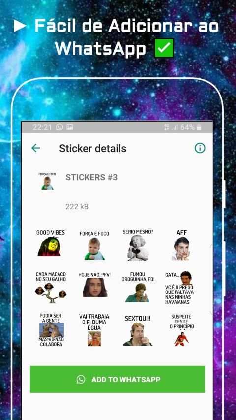 Figurinhas com Frases para WhatsApp screenshot 3