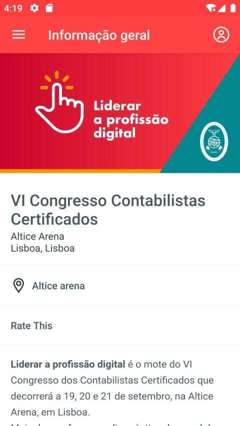 OCC VI Congresso screenshot 2