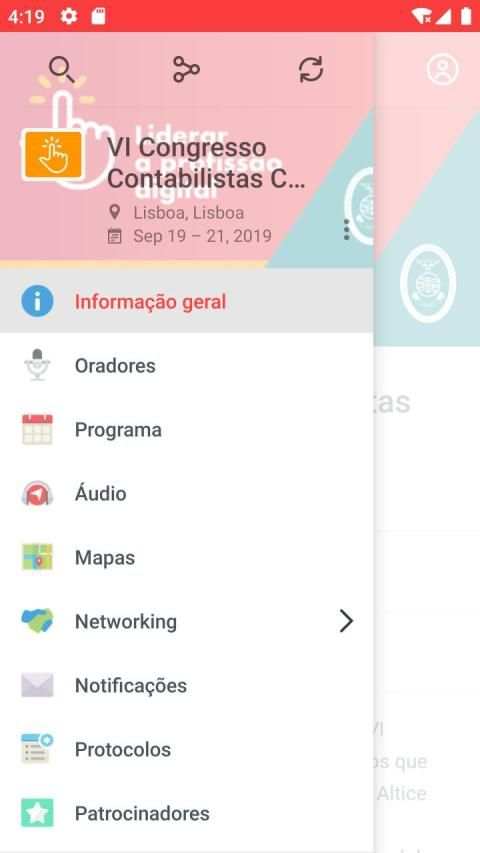 OCC VI Congresso screenshot 3