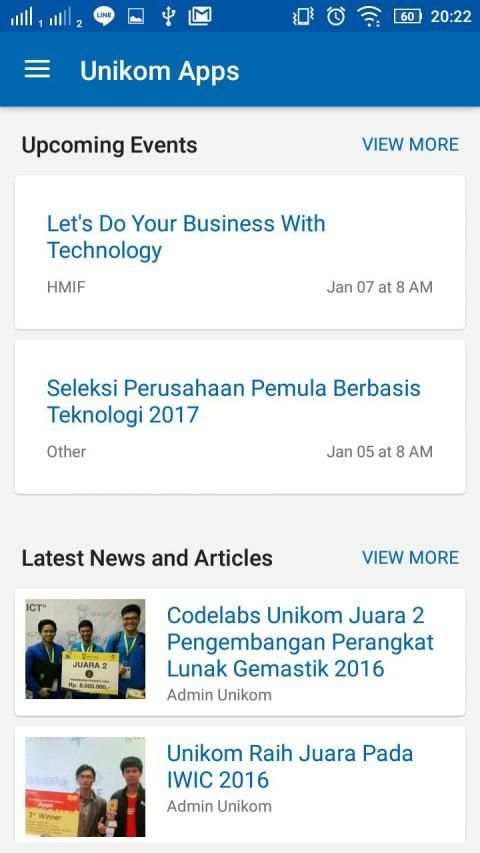 UNIKOM Apps screenshot 7