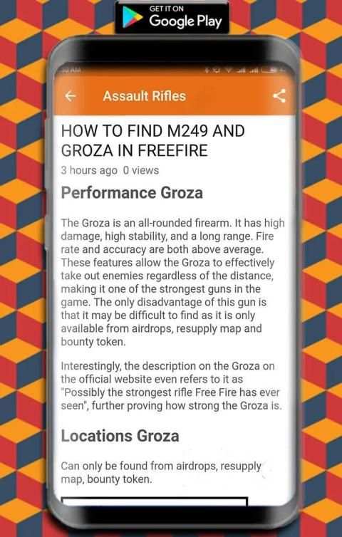 All Weapon Guide for Free Fire 2020 screenshot 5