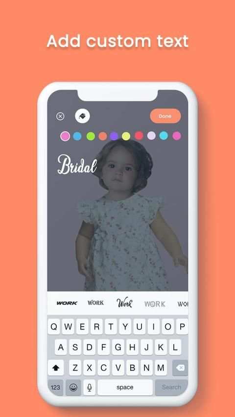 Baby Girl Photo Suit Studio screenshot 3