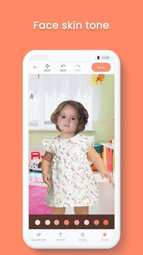 Baby Girl Photo Suit Studio screenshot 1