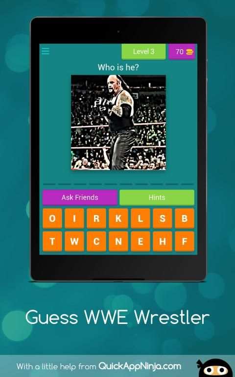 Guess WWE Wrestler स्क्रीनशॉट 24