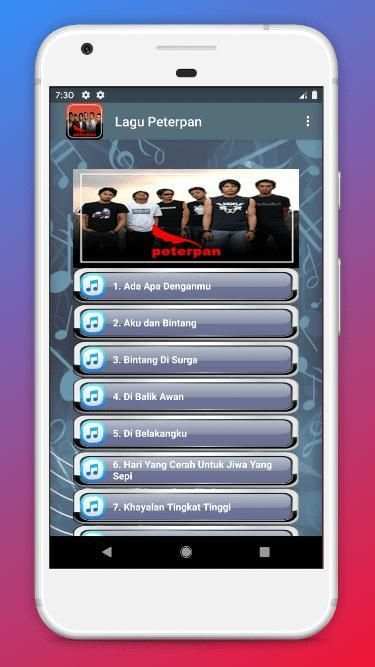 Lagu Peterpan Populer Offline screenshot 4