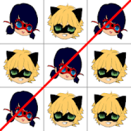 ikon ladybug XO cat noir