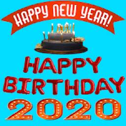 Happy Birthday Stickers + New year 2020 WASticker