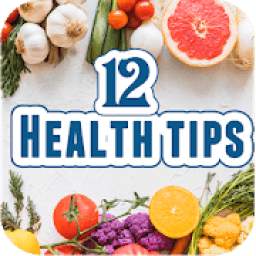 12 Health tips best diet