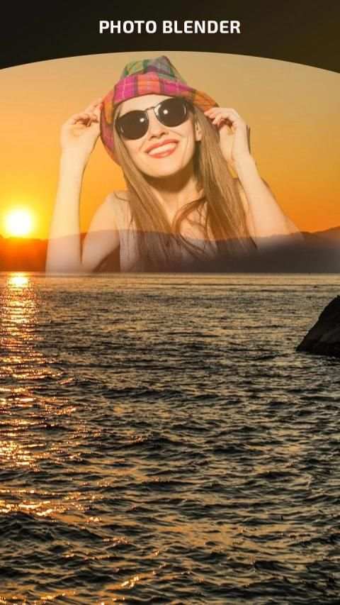 Photo Blender - Multple Photo Mixer overlay 1 تصوير الشاشة