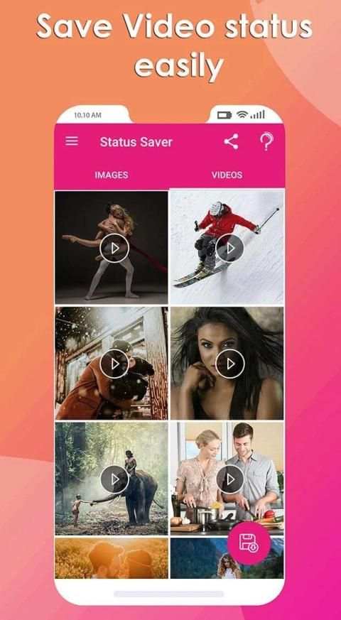 Status Saver - Download Whats-app status स्क्रीनशॉट 6
