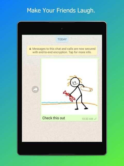 Stick Texting for WhatsApp screenshot 25