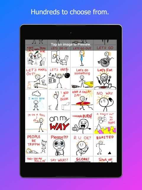 Stick Texting for WhatsApp screenshot 30