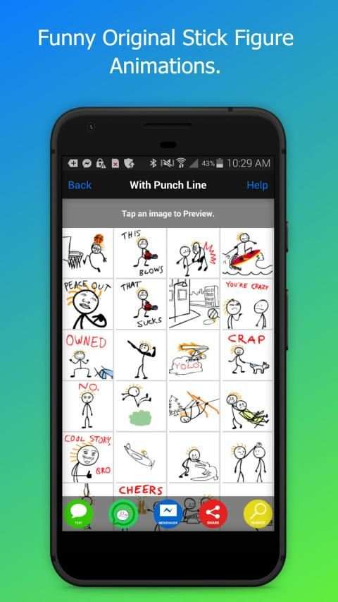 Stick Texting for WhatsApp screenshot 47