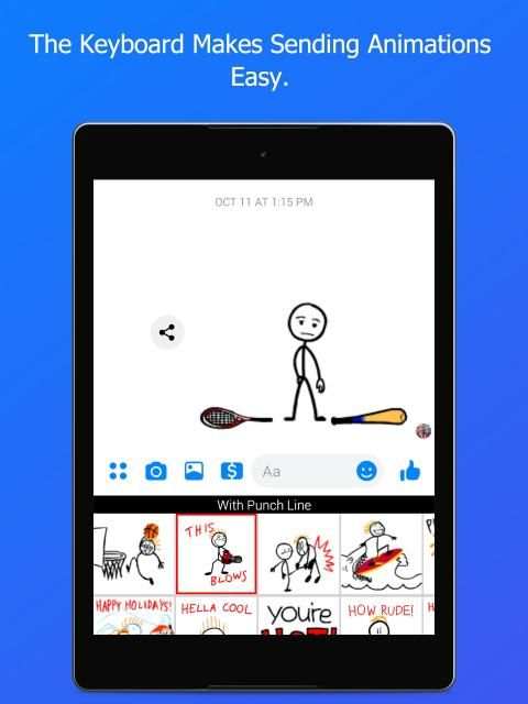 Stick Texting for WhatsApp screenshot 23