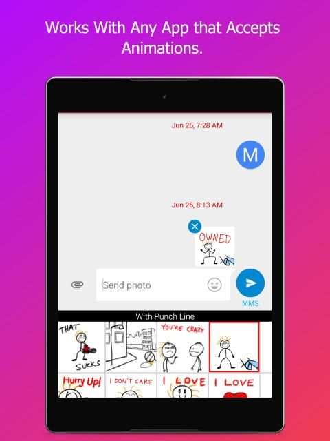 Stick Texting for WhatsApp screenshot 21
