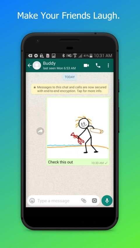 Stick Texting for WhatsApp screenshot 42