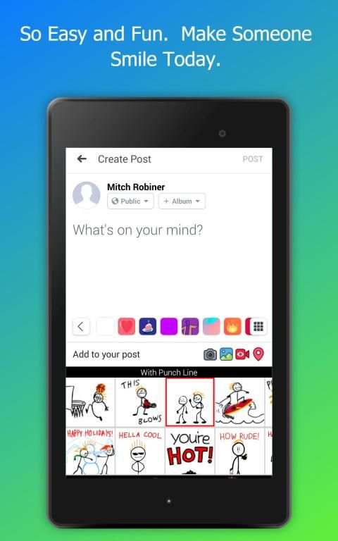 Stick Texting for WhatsApp screenshot 2