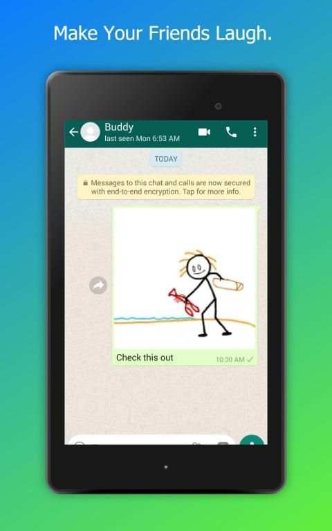 Stick Texting for WhatsApp screenshot 10