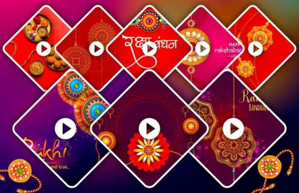 Raksha Bandhan Video Maker screenshot 1
