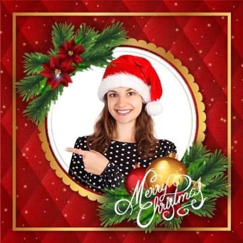 Christmas Photo Frames Wishes screenshot 1