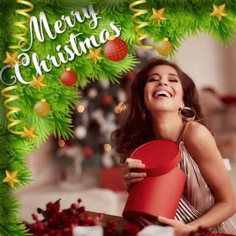 Christmas Photo Frames Wishes screenshot 5