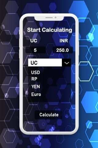 UC Calculator for PUBG screenshot 2